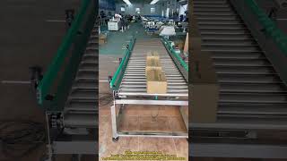 Powered Roller Conveyor With Stopper