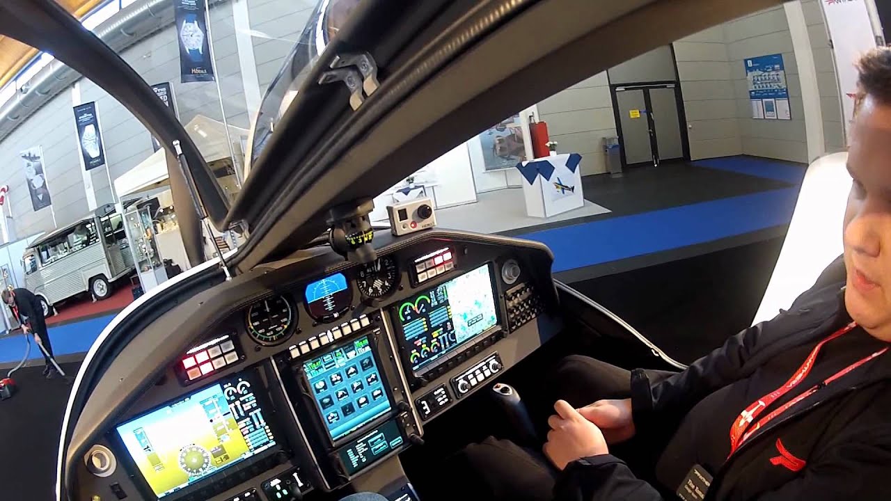 Pipistrel Panthera Internal Cockpit and Instruments YouTube