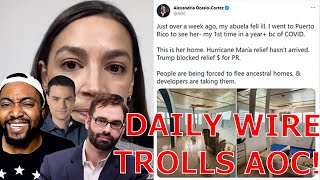 Matt Walsh & Ben Shapiro EPICALLY Troll AOC By Raising Over 50K For Her Poor Abuela In Puerto Rico