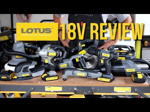 Tool Review: Lotus 18v Tools