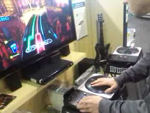 Djv8 1st try at dj hero