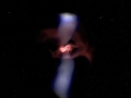 Spinning Black Hole Simulation