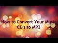 How to Convert Music CD to MP3 Free