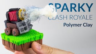 Sparky (Clash Royale) ? Polymer Clay Tutorial