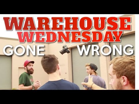 Warehouse Wednesday Gone Wrong! | Deleted Intro, Andy Backflips