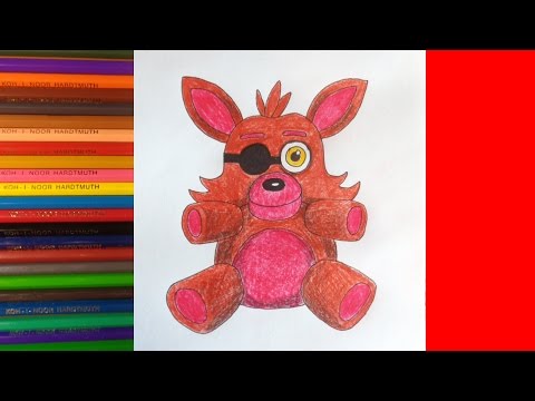 Нарисованная игрушка фокси Нарисованная игрушка фокси