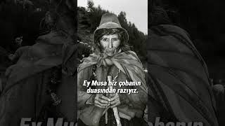 Hz. Musa Ve Çobanın Hikayesi Dini Hikayeler Mesnevi