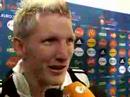 Spain Celebrations in the face of Germany - Schweinsteiger