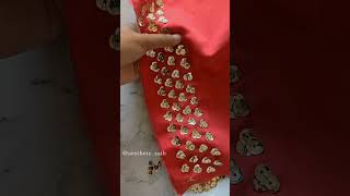 Hania Amir Inspired Sequins Work