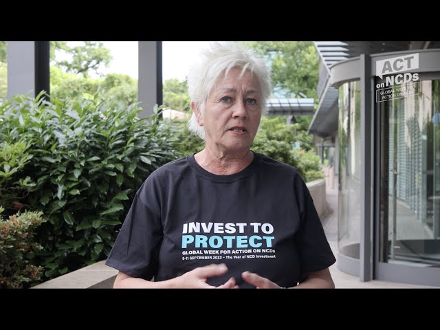 Watch Why is it important to invest in NCDs? - Anne Lise Ryel, NCD Alliance President on YouTube.