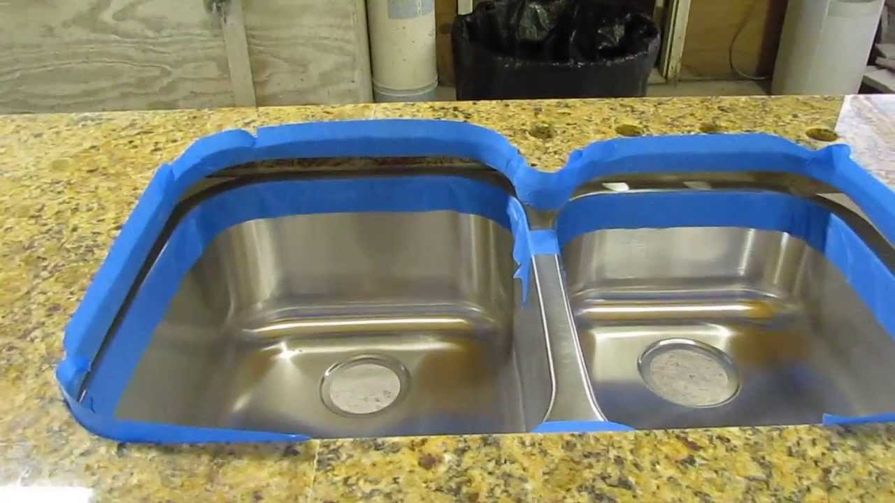 How To Install A Stainless Steel Undermount Kitchen Sink