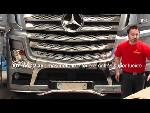 Mercedes Actros 2012: Acitoinox presenta la nuova linea accessori