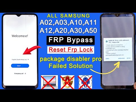 Samsung A10/A20/A30/A03/A50/A11 FRP Bypass | Package Samsung A10/A20/A30/A03/A50/A11 FRP Bypass | Package