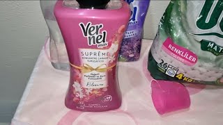 Pflegeleicht Plus 40 - Waschen Von Buntwäsche Mit Dem Neuen Vernel Max Supremeblossomweichspüler