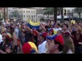 VIDEO EXCLUSIVO DE LOS VENEZOLANOS CANTANDO EL HIMNO NACIONAL EN NUEVA ORLEANS