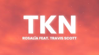 ROSALÍA & Travis Scott - TKN (Lyrics) | she got hips i gotta go for