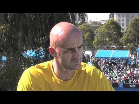 Ivan Ljubicic postmatch interview - 全豪オープン 2011
