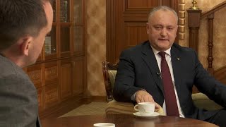 European ambassadors 'blocking' closer ties between EU and Moldova, says President Igor Dodon
