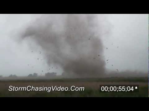 5/25/2012 Walker, KS Tornadoes stock footage archive