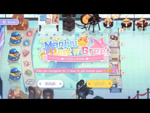 Manjuu Meet G'reet mini game - Azur Lane x The IDOLM@STER collab