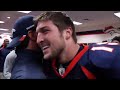 Broncos Postgame Celebration after beating the Steelers in AFC Wildcard