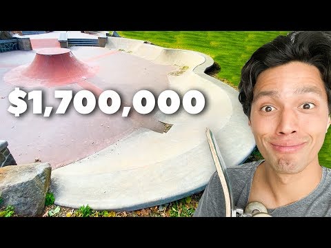 This Modern NYC Skatepark Costs $1.7 MILLION DOLLARS