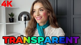 4K Transparent Try-On Haul 4K Micro Bikini & Lingerie Chic Mesh Transparent Dress Try On Haul