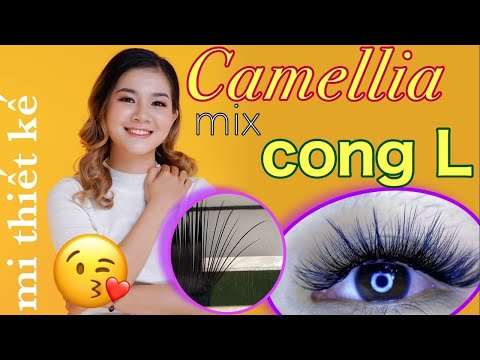 🛑MI THIẾT KẾ ❌ Camellia mix Cong L thì RA CÁI GÌ nhỉ😍 | HỌC NỐI MI