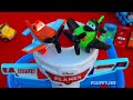 Fisher Price Disney Planes Spiral Flying Racers Race Track Play Set Dusty Ripslinger Toy Unboxing