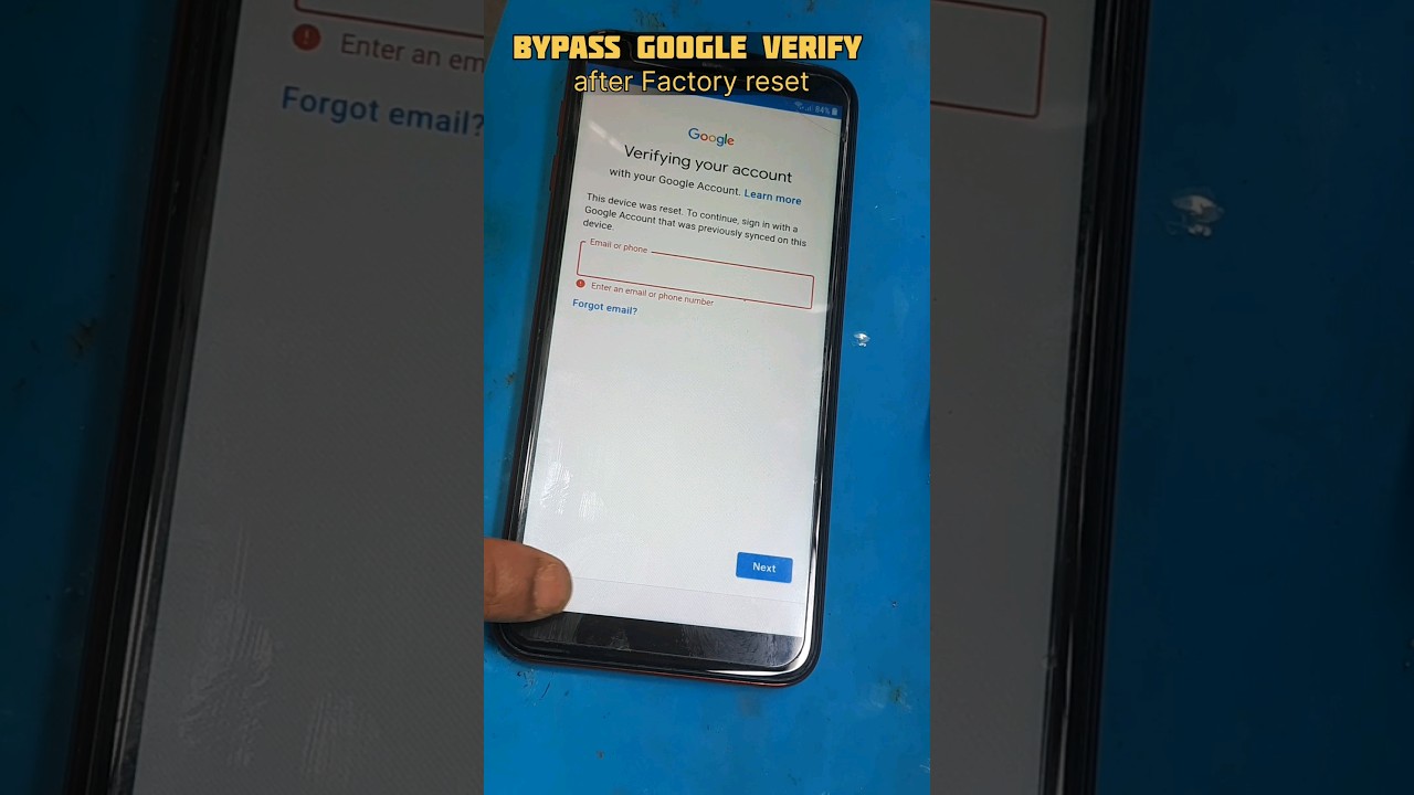4 Step Bypass Google Account Verification After Reset 4 Step Bypass Google Account Verification After Reset