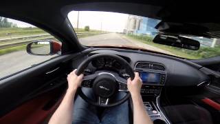 Jaguar Xe 180Bhp 2.0 D R-Sport Pov Test Drive Gopro