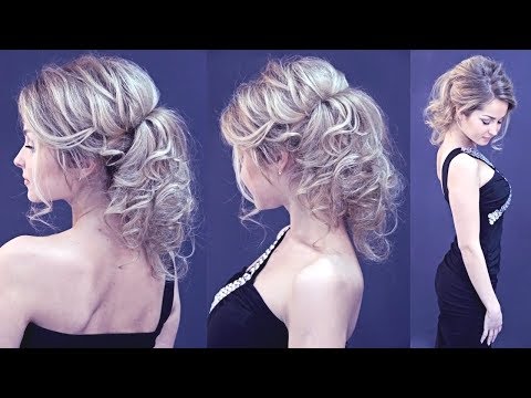 Вечерние прически из хвостов Вечерние прически из хвостов