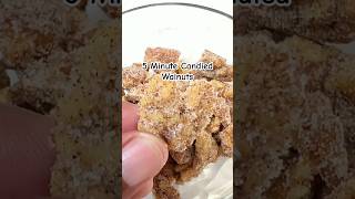 5 Minute Candied Walnuts