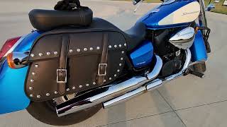 My 2022 Shadow Aero Vt750Ca Walk Around.