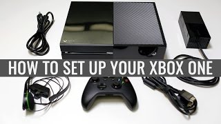01. 01. How to set up the Xbox One