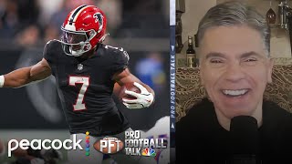 Bijan Robinson, Atlanta Falcons Bully Shell-Shocked Buffalo Bills Pro Football Talk Nfl On Nbc