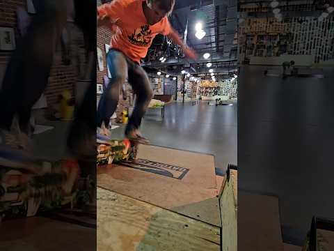 Nollie double heelflip