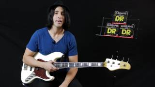 DR Strings Hi-Beam Bass Strings Demo