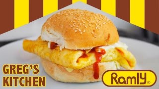 HOW TO MAKE A RAMLY BURGER - Copycat Recipe - Greg's Kitchen HOW TO MAKE A RAMLY BURGER - Copycat Recipe - Greg's Kitchen