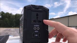 Solar and battery on final, the complete power package