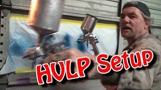 "How To Paint A Car"-By Yourself-Part 13-"HVLP Spray Gun Setup Instructions And Use"