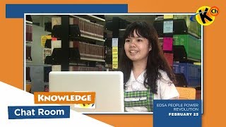Knowledge Chatroom | EDSA People Power Revolution