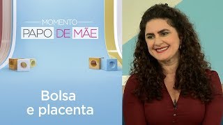 O que é e quais as funções da placenta e da bolsa na gestação? | Momento Papo de Mãe