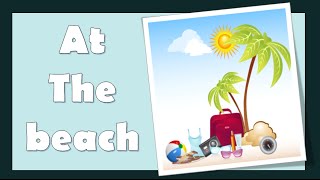 At the beach: English Vocabulary