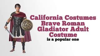 California Costumes Brave Roman Gladiator Adult Costume Review