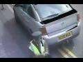Parking Officer takes Violent Kick to the Head - Karate-Kick knocks him out