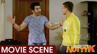 Inspector Nottyk - Movie Scene Jeet, Nusrat Faria Ashok Pati