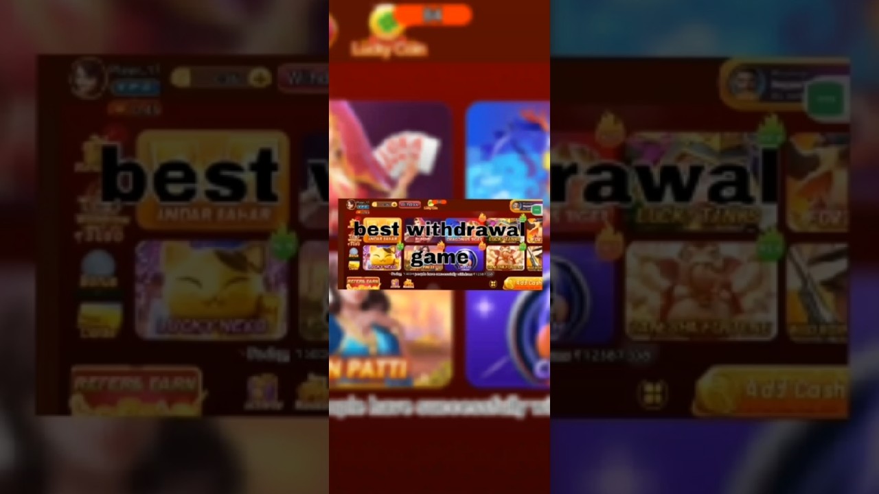 Best withdrawal game 3F jaldi download kar lo bhai log Best withdrawal game 3F jaldi download kar lo bhai log