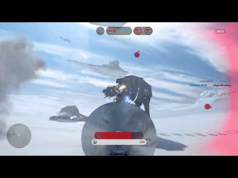 STAR WARS™ Battlefront™ Beta - Darth Vader, AT-AT, Tie Fighter, Defense Türme & A-Wing