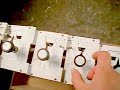 MECHANICAL CALCULATOR BUILDING IN SIMPLY MATERIALS.6542 MINUS 833.